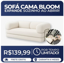 Sofá Cama Linho - Expansão Automática